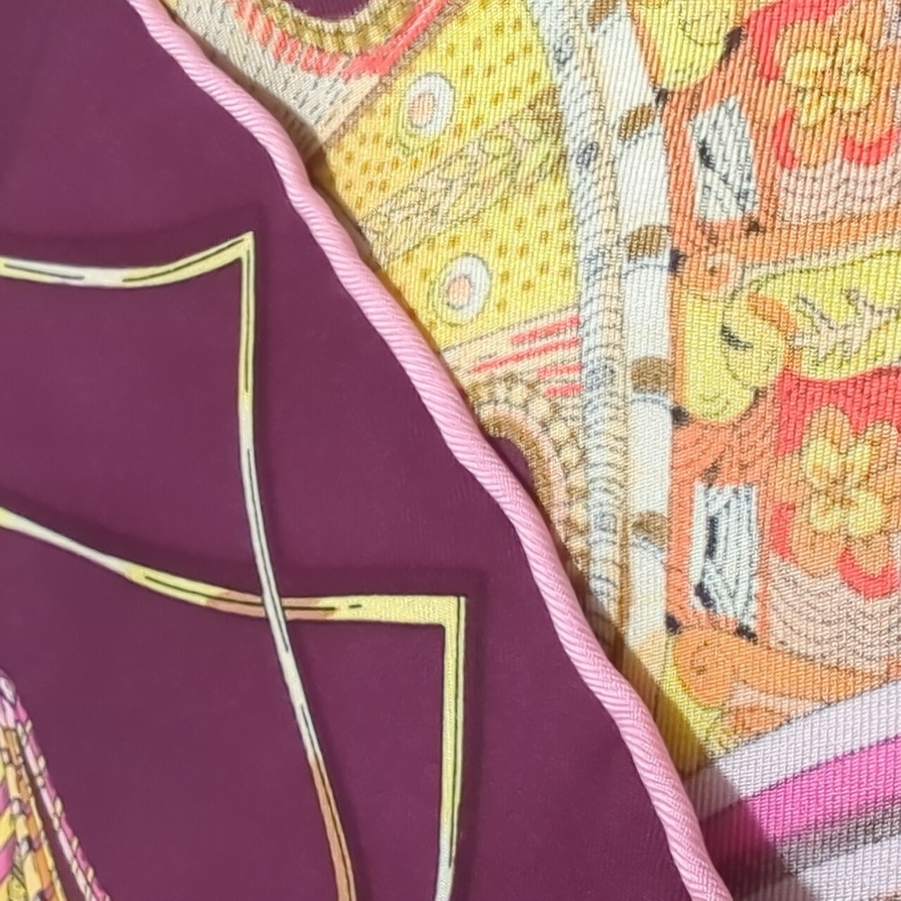 Hermes “Les Dômes Célestes” silk scarf - Picture 10 of 16